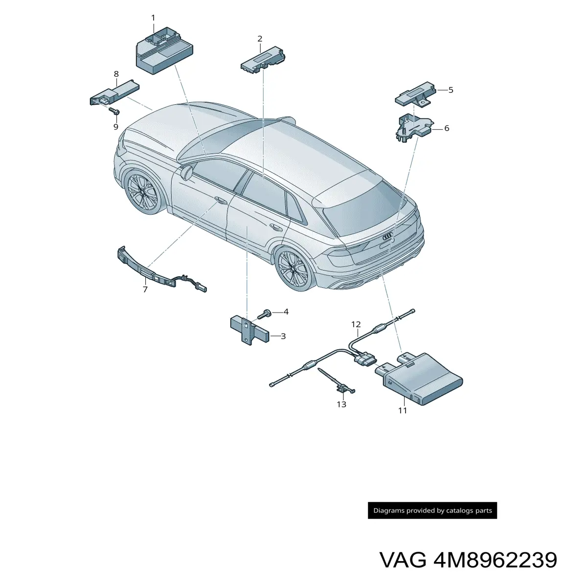 Купить 4M8962239 VAG 