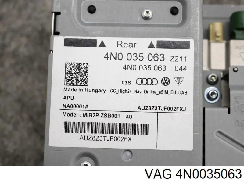 VAG 4N0035063 цена, от 420.46 USD