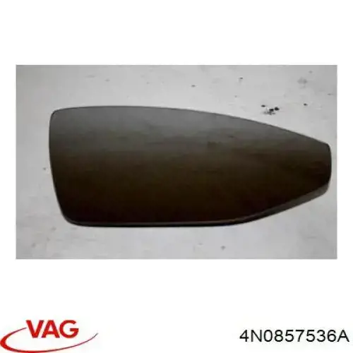 4N0857536A VAG Зеркальный элемент правого зеркала заднего вида