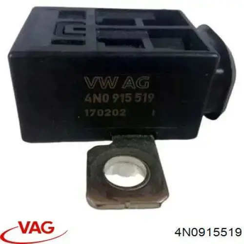 4N0915519 VAG cartucho pirotécnico de bateria recarregável principal