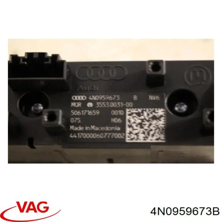 Блок кнопок центральной консоли VAG 4N0959673B цена, от 19.00 USD
