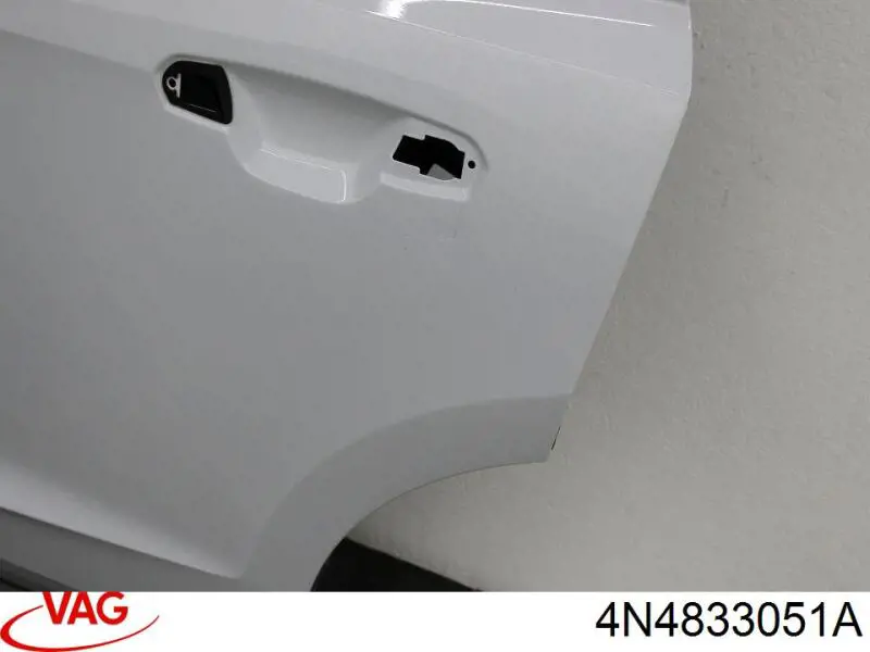 Дверь задняя левая 4N4833051A VAG