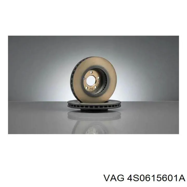 420615601K VAG диск тормозной задний