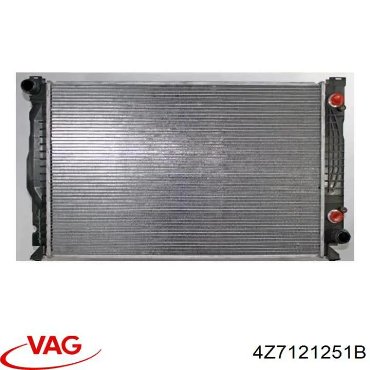 4Z7121251B VAG радиатор