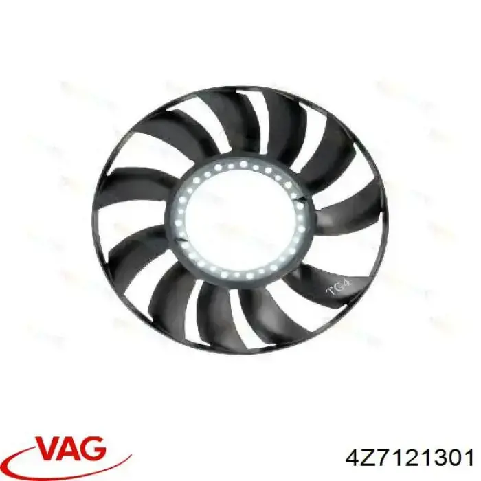 4Z7121301 VAG вентилятор (крыльчатка радиатора охлаждения)