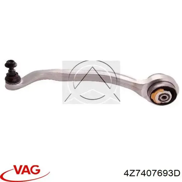 Рычаг передний нижний левый VAG 4Z7407693D