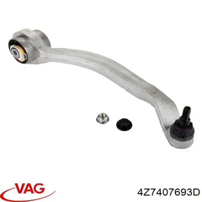 Левый рычаг передней нижней подвески VAG 4Z7407693D цена, от 76.02 USD