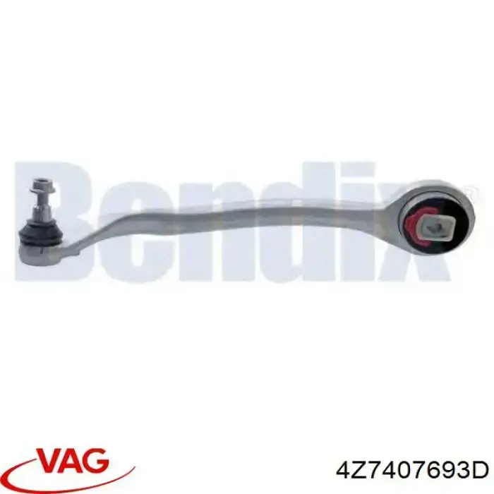 Рычаг передней подвески левый 4Z7407693D VAG