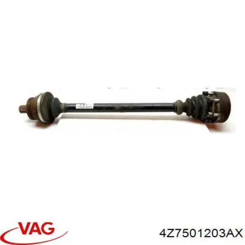 4Z7501203AX VAG Привод задний