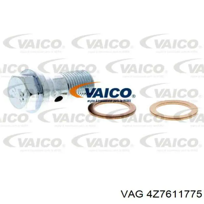 Купить 4Z7611775 VAG Задний тормозной шланг