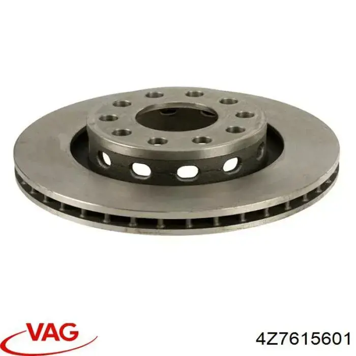 4Z7615601 VAG диск тормозной задний