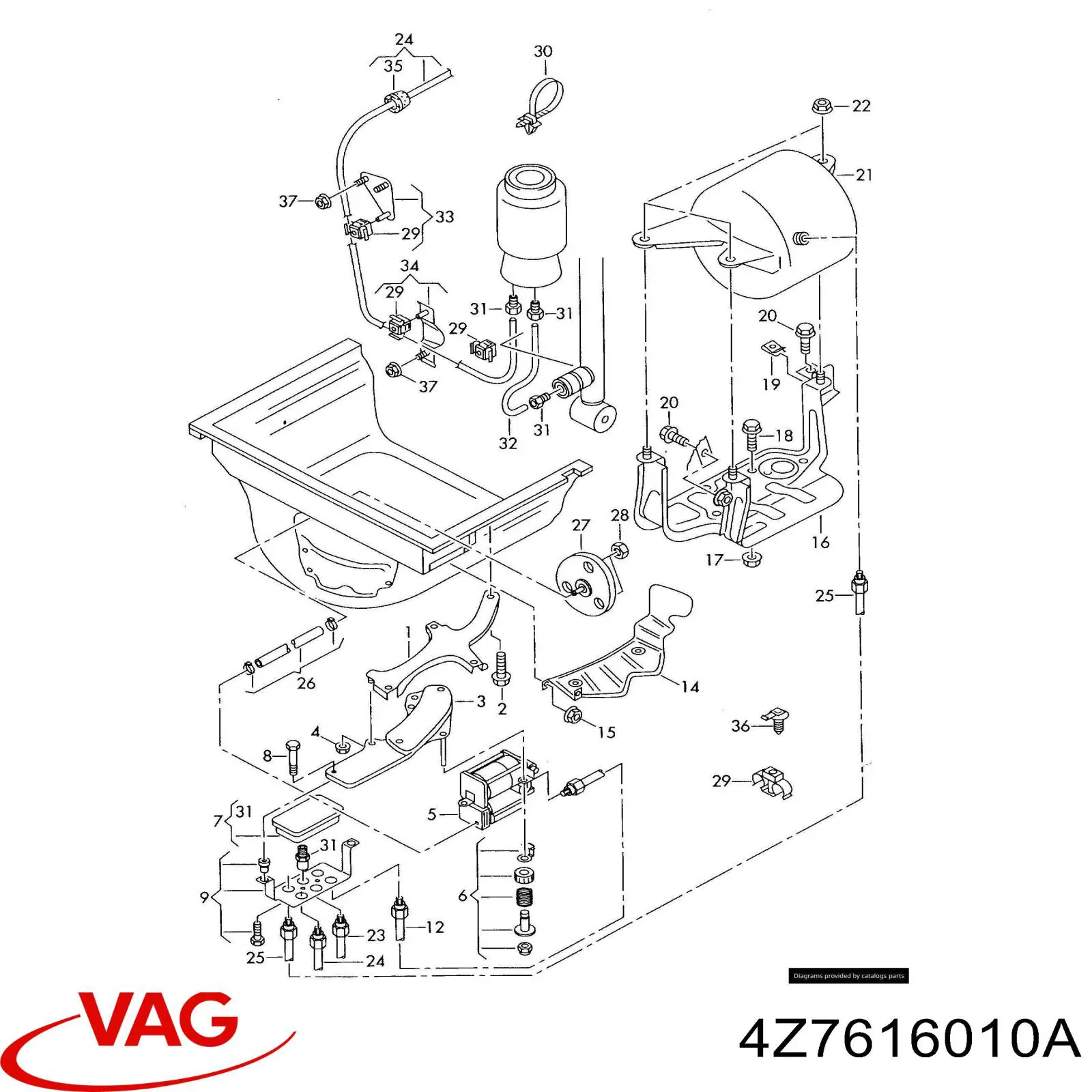  4Z7616010A VAG