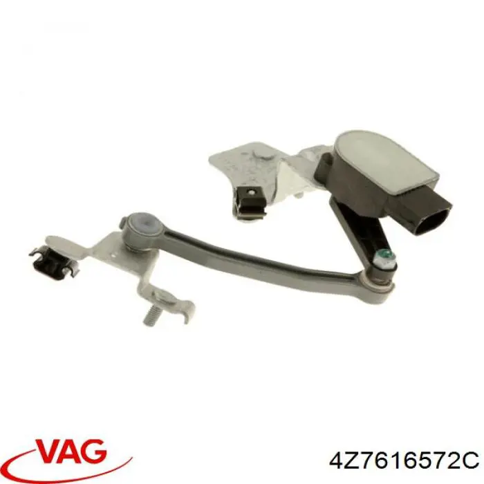Датчик уровня положения кузова задний правый 4Z7616572C VAG