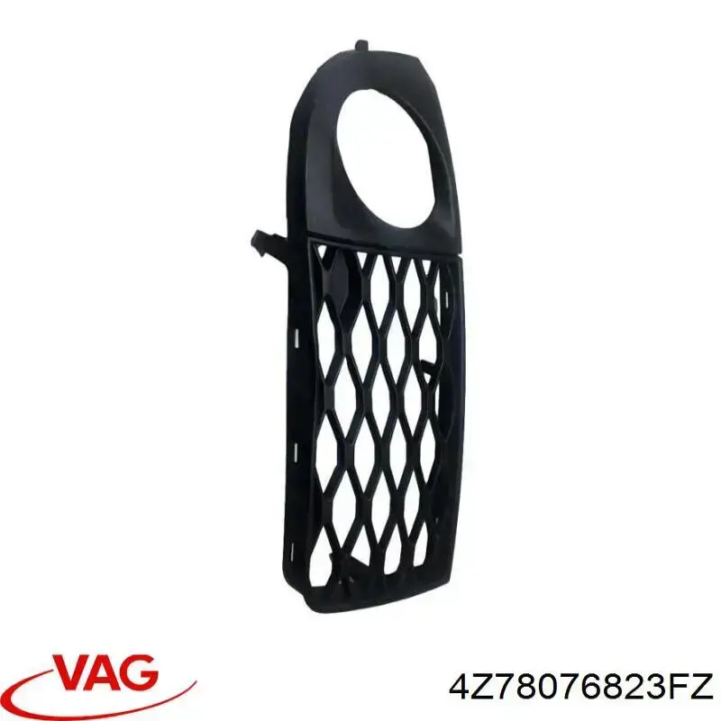 Купить 4Z78076823FZ VAG Решетка бампера переднего правая
