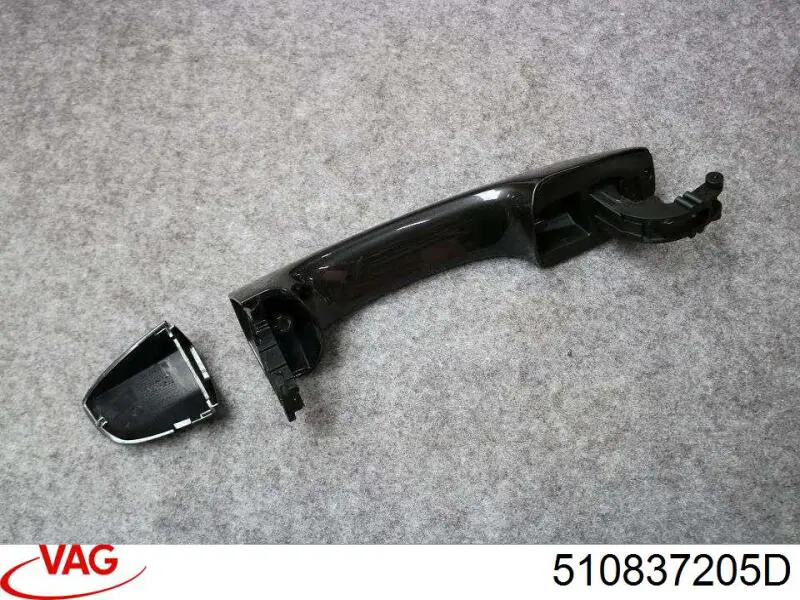 Ручка двери левой, наружняя, перед/зад VAG 510837205D цена, от 12.10 USD