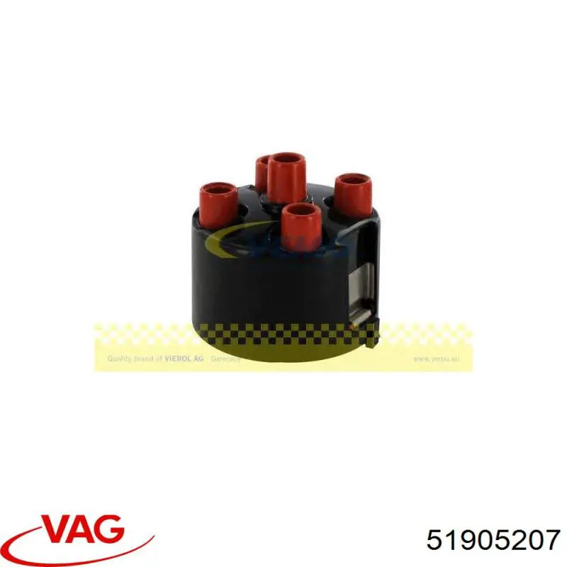 Крышка распределителя зажигания (трамблера) VAG 51905207 цена, от 8.98 USD
