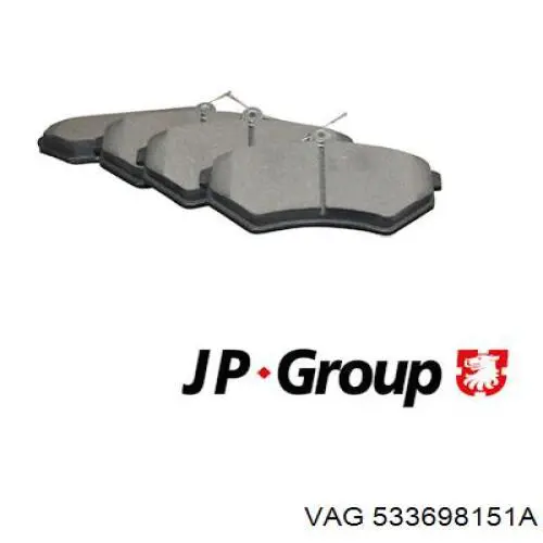 Колодки VAG 533698151A цена, от 19.02 USD