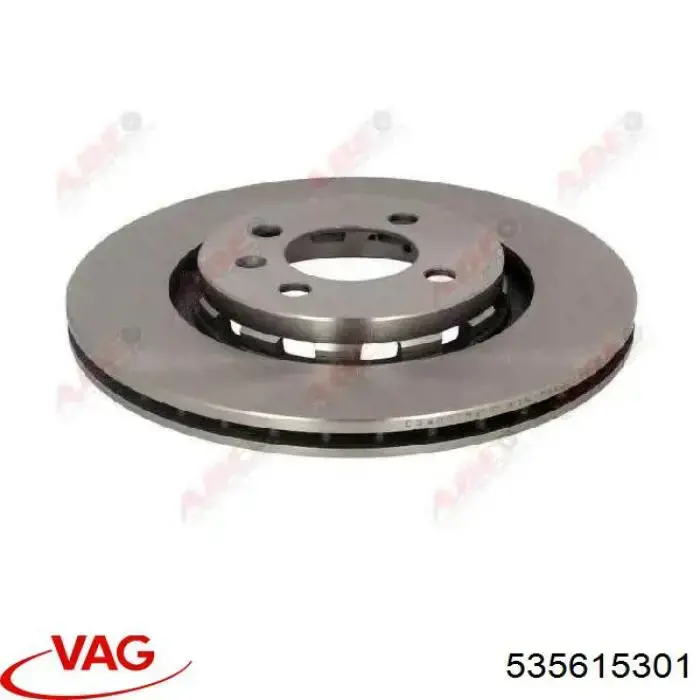 535615301 VAG диск тормозной передний