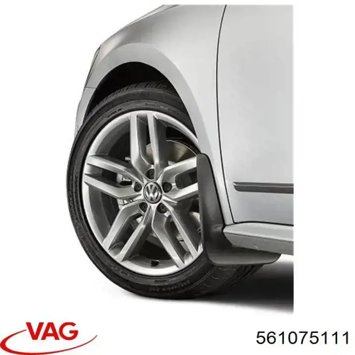 Брызговики задние, комплект VAG 561075111 цена, от 30.47 USD