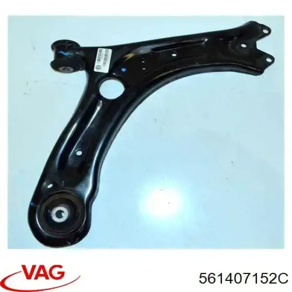 Правый рычаг передней нижней подвески VAG 561407152C цена, от 39.27 USD