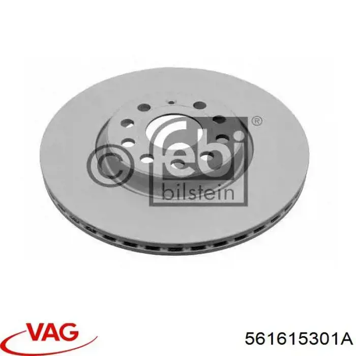 561615301A VAG диск тормозной передний