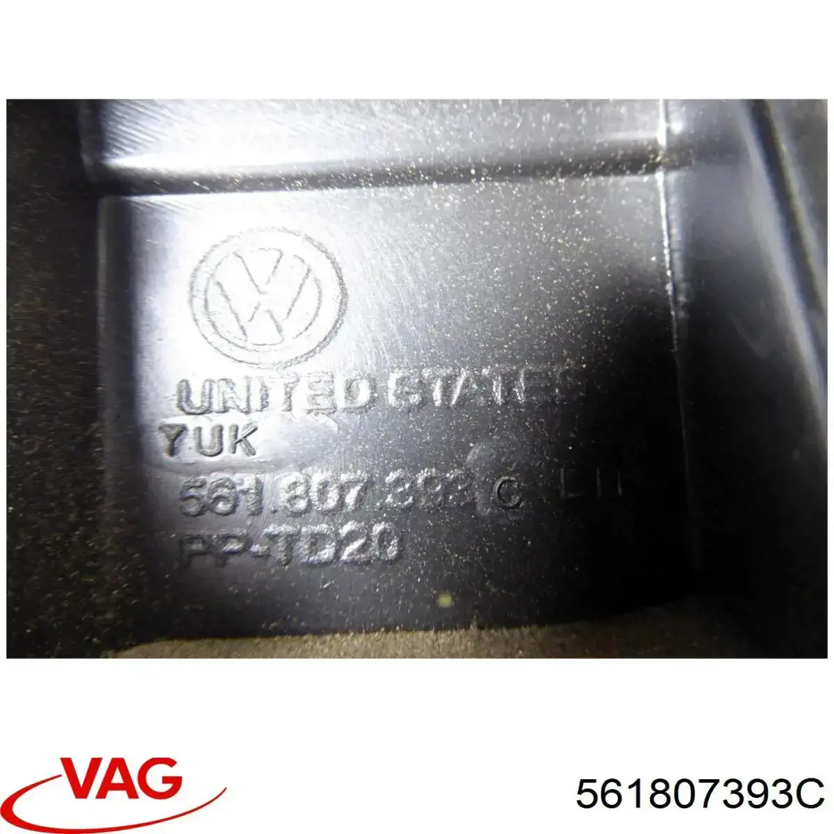 Крепление бамера левое VAG 561807393C цена, от 19.00 USD