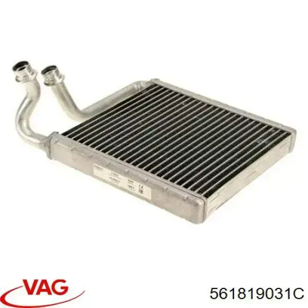 Радиатор печки (отопителя) VAG 561819031C