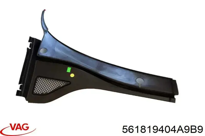 Водосток лобового стекла, жабо VAG 561819404A9B9 цена, от 49.66 USD