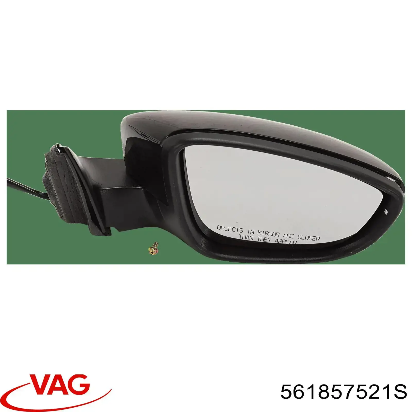 Зеркальный элемент водительского зеркала VAG 561857521S цена, от 86.83 USD