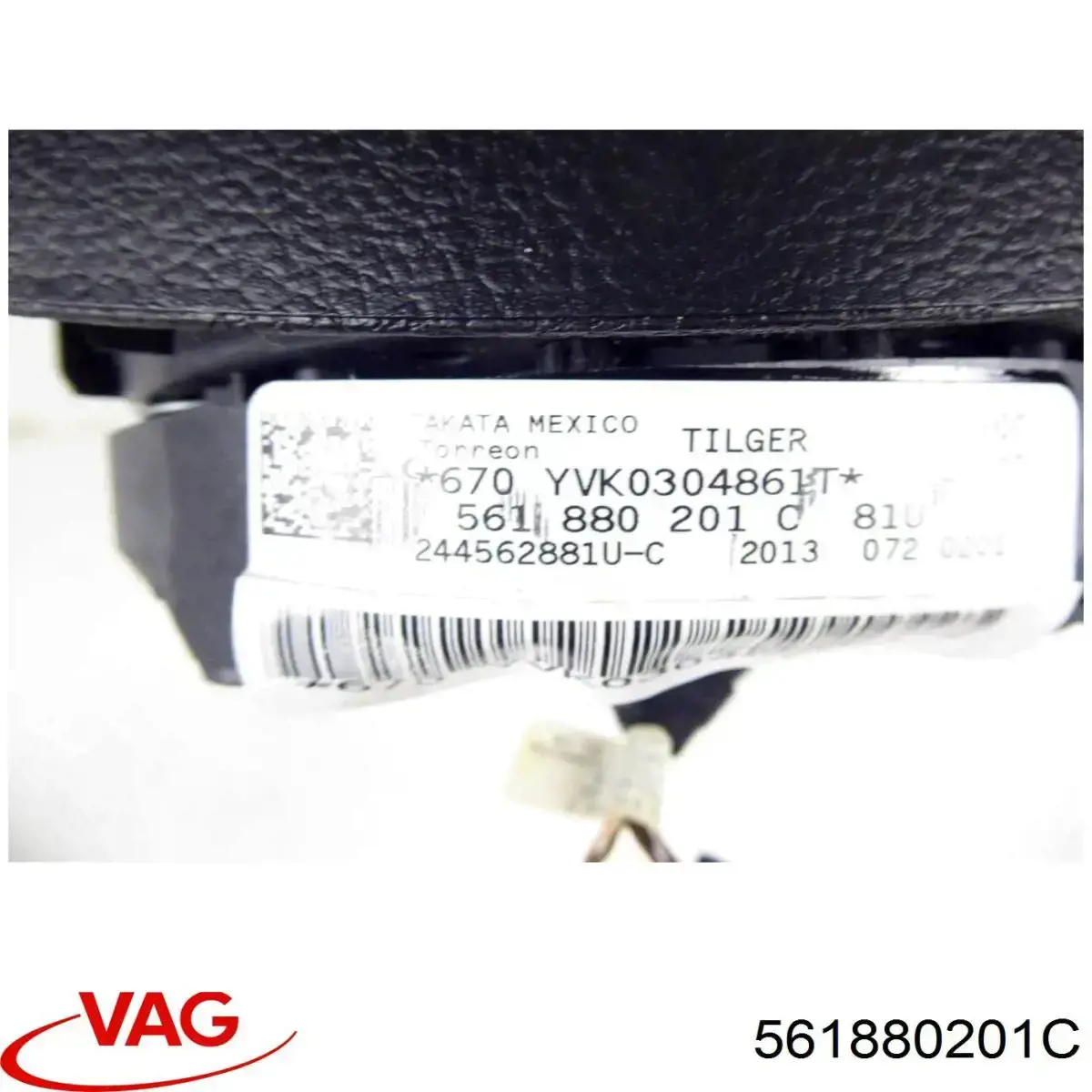 Airbag в мультируль VAG 561880201C цена, от 120.36 USD