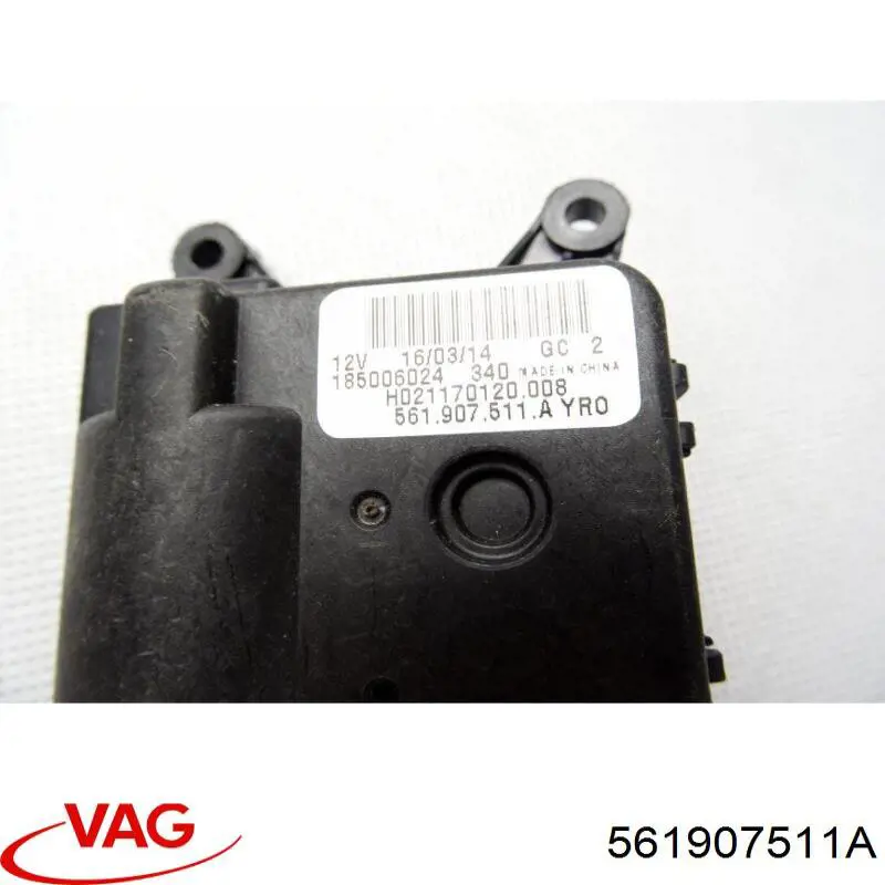 561907511A VAG motor de comporta de recirculação de ar