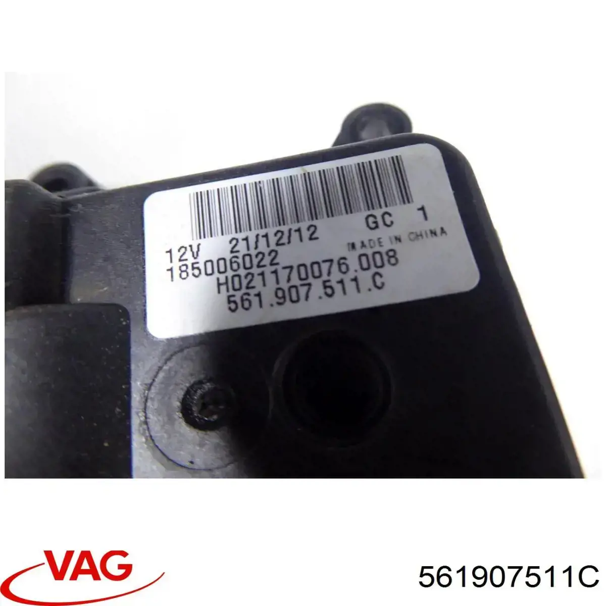561907511C VAG motor de comporta de recirculação de ar