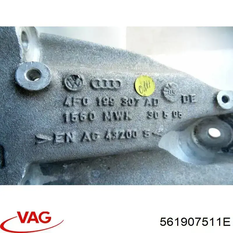 561907511E VAG Мотор заслонки рециркуляции воздуха