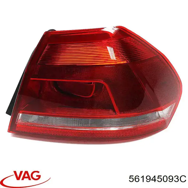 Фонарь задний левый внутренний 561945093C VAG
