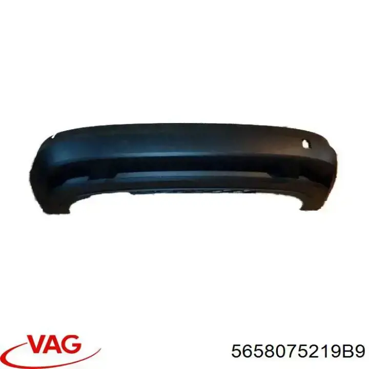 Купить 5658075219B9REF VAG Нижняя часть заднего бампера