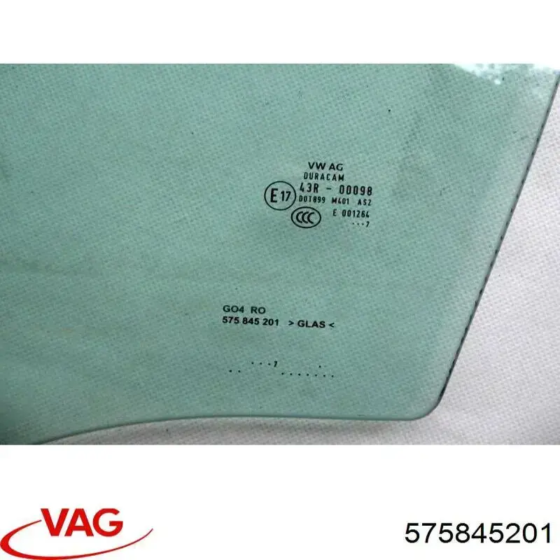 GS6423D301 XYG Стекло двери передней левой