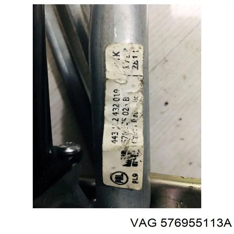 2191028 Metzger Trapézio de limpador pára-brisas