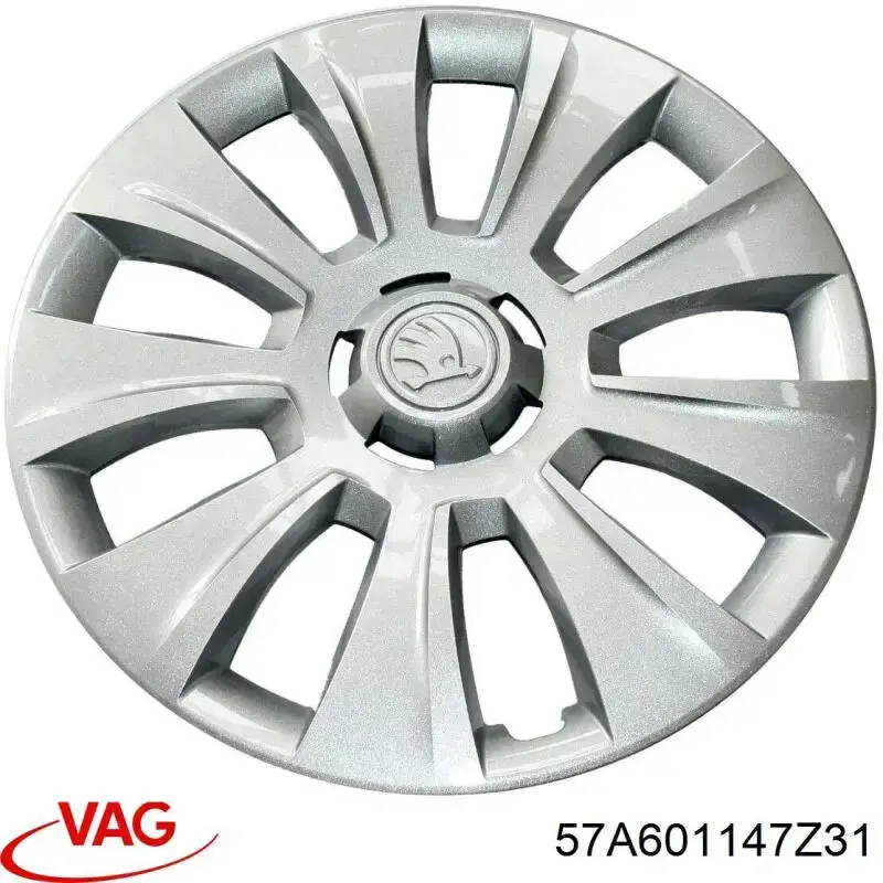 Колпак колесного диска VAG 57A601147Z31 цена, от 53.08 USD