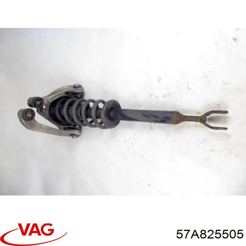Защита днища задняя правая 57A825505 VAG
