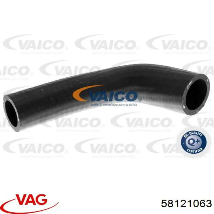Шланг/патрубок системы охлаждения VAG 58121063 цена, от 3.12 USD