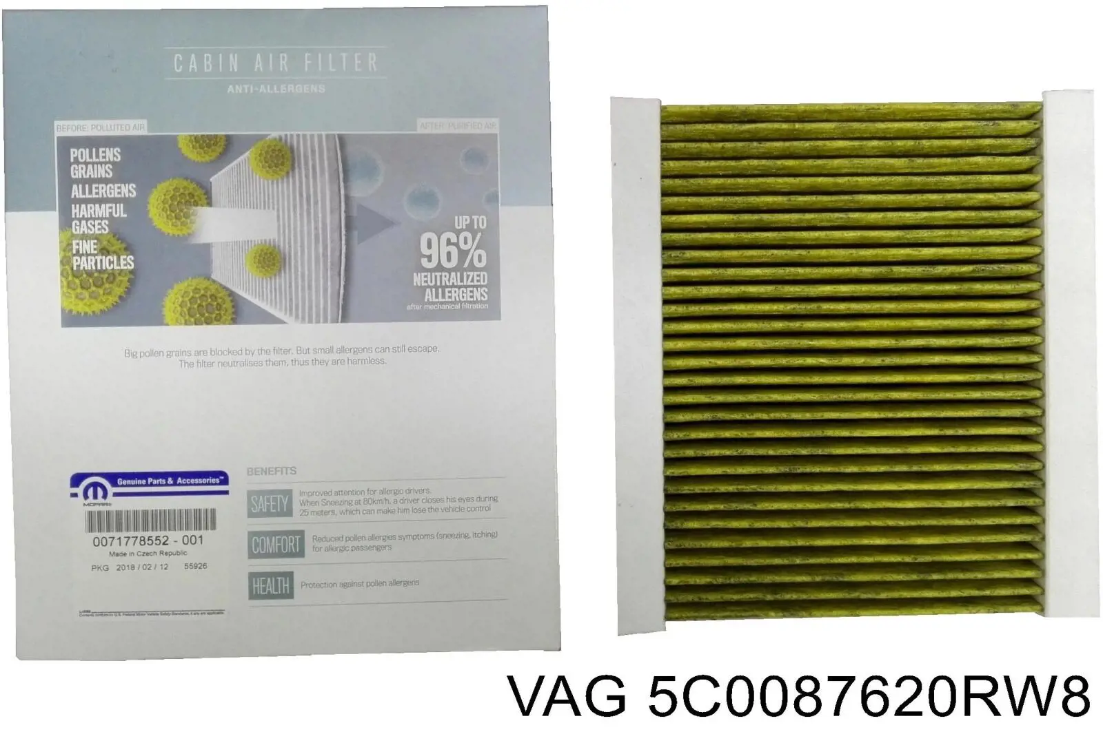  VAG 5C0087620RW8 цена, от 35.53 USD