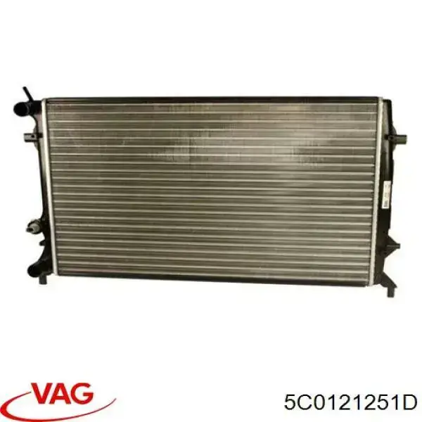 5C0121251D VAG радиатор