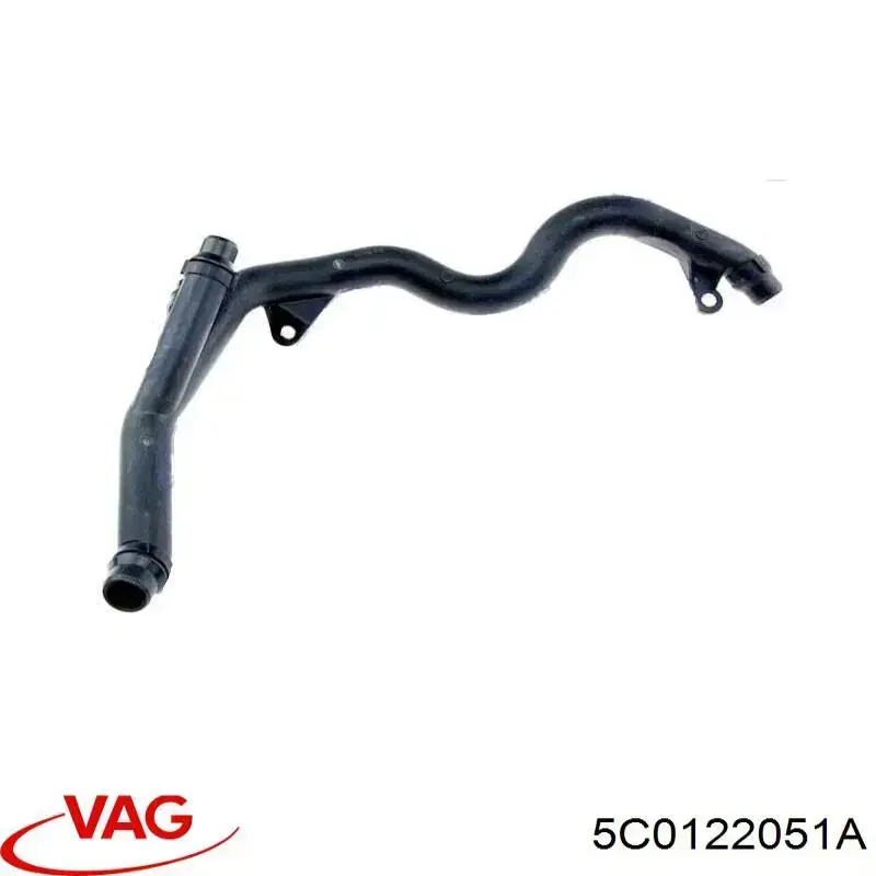 Шланг радиатора, нижний VAG 5C0122051A цена, от 25.34 USD