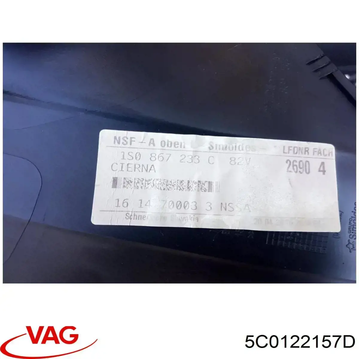  5C0122157D VAG