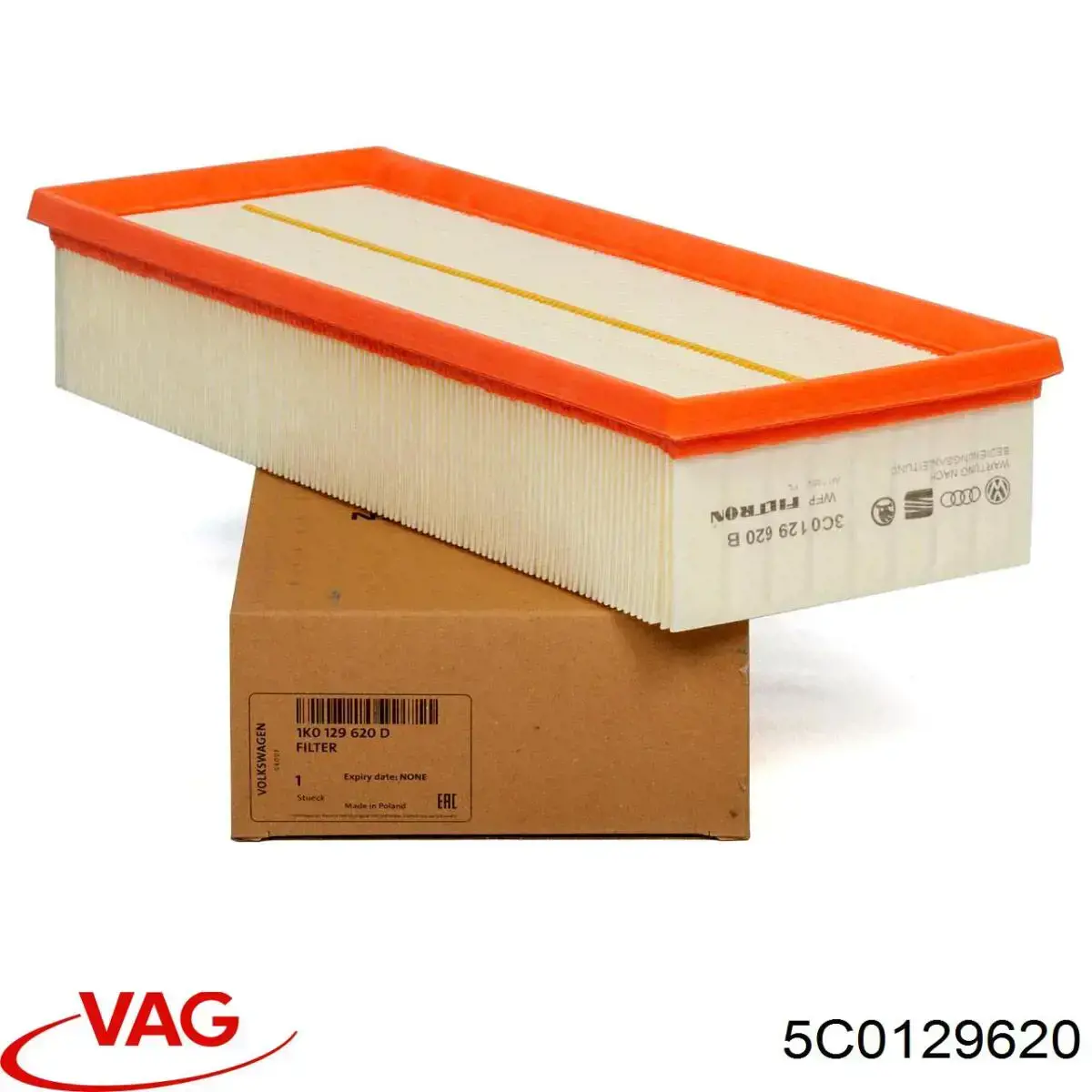 Фильтр воздушный VAG 5C0129620