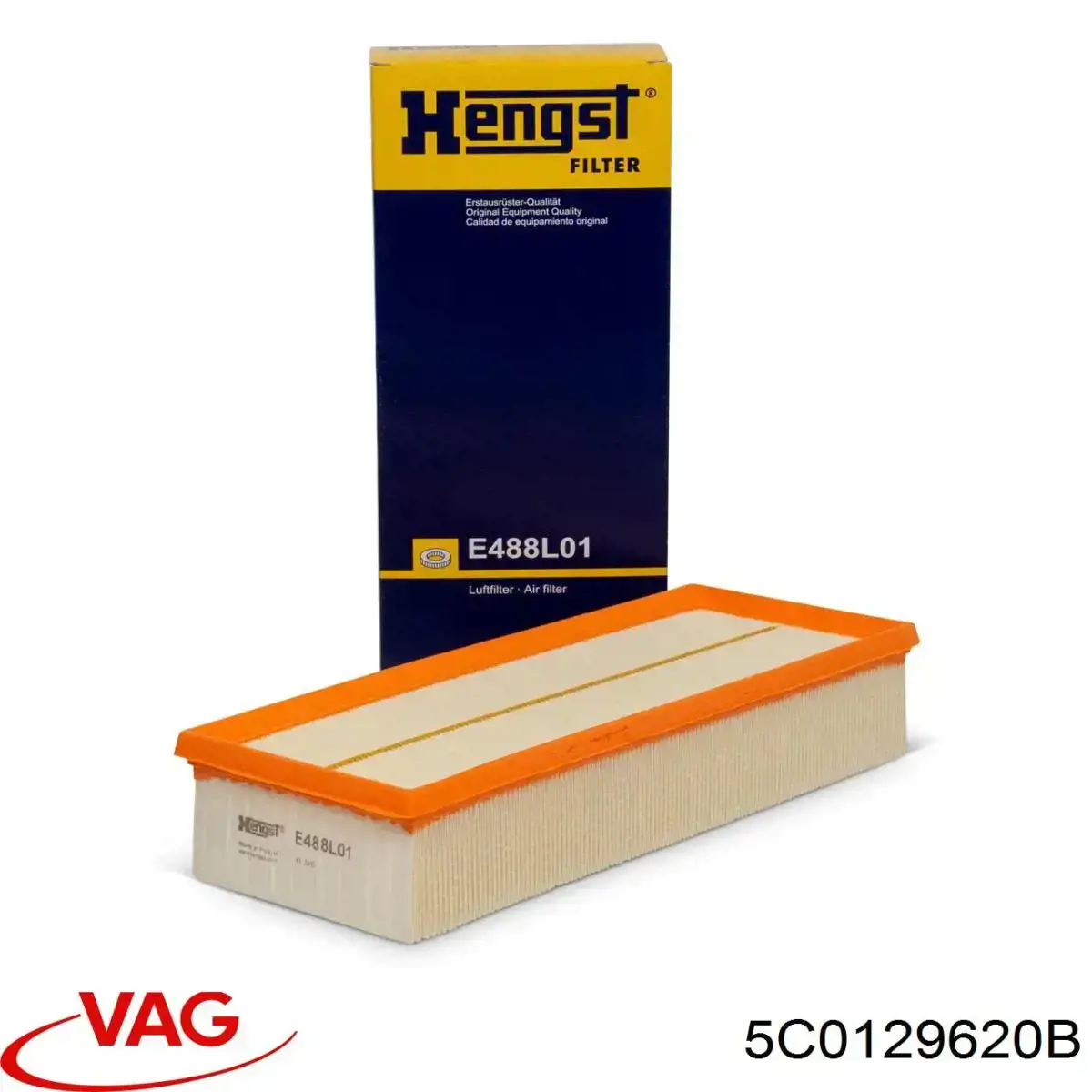 Воздушный фильтр 5C0129620B VAG