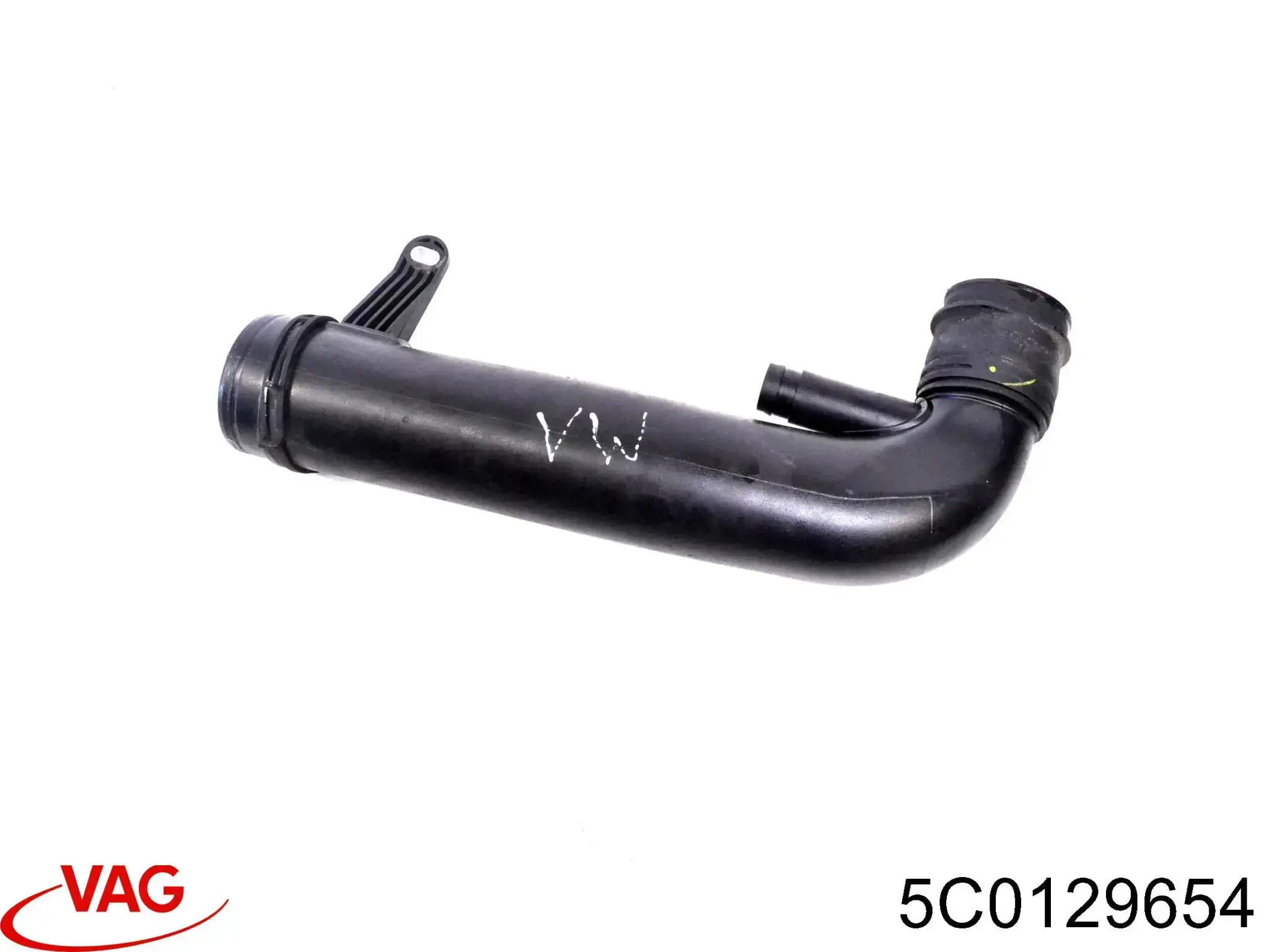 Патрубок воздушный, вход в турбину (наддув) 5C0129654C VAG