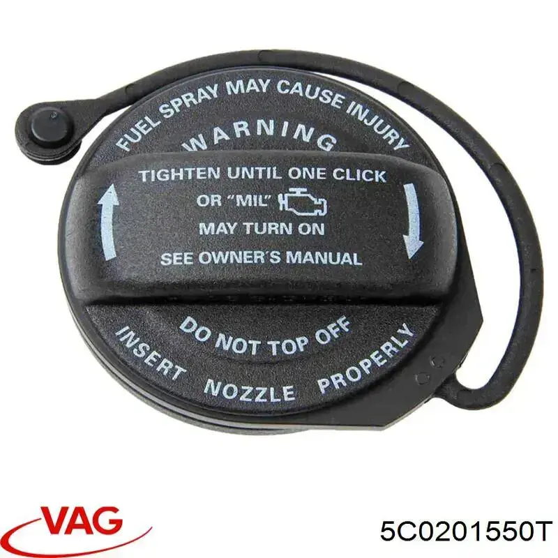 Пробка топливного бака VAG 5C0201550T цена, от 64.87 USD