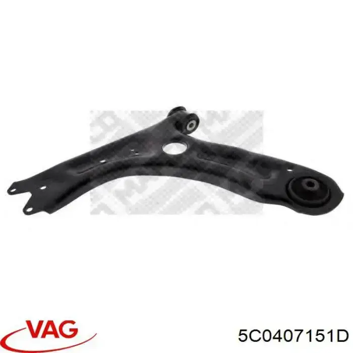 Рычаг передней подвески левый 5C0407151D VAG