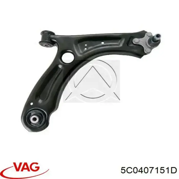 5C0407151D VAG Рычаг передней подвески нижний левый